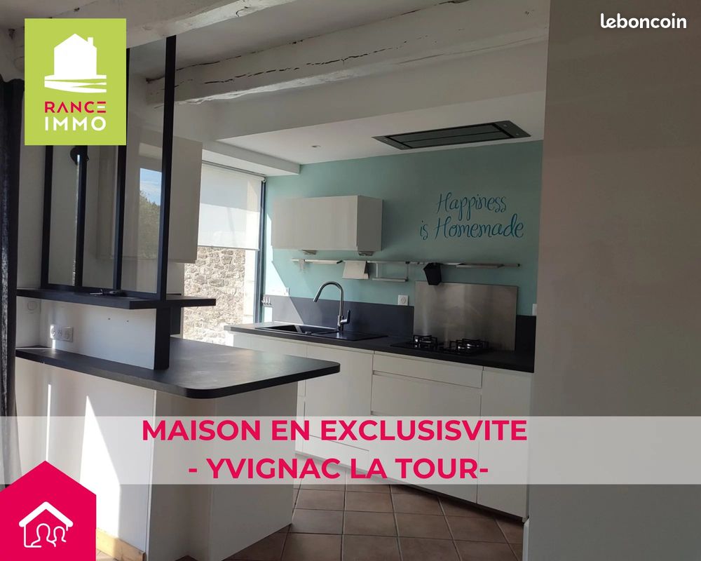 Maison 4 pièces 63 m² · à Yvignac-la-Tour · 63,4 m² · 735 €/mois