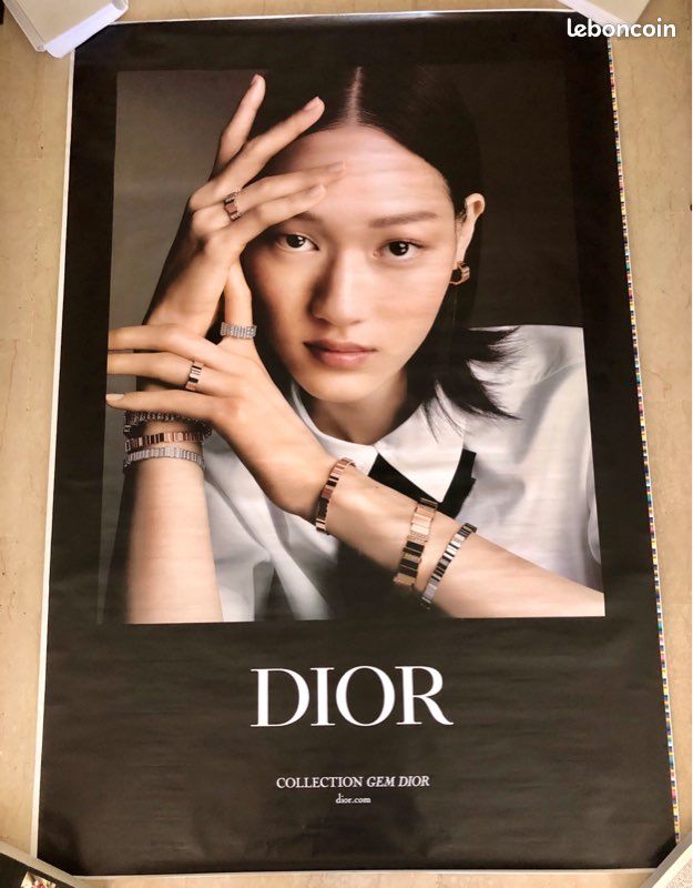Affiche de collection ⭐️ DIOR (2023) grand format 175x120cm 🖼 poster original ROULÉ 📦 (image 1)