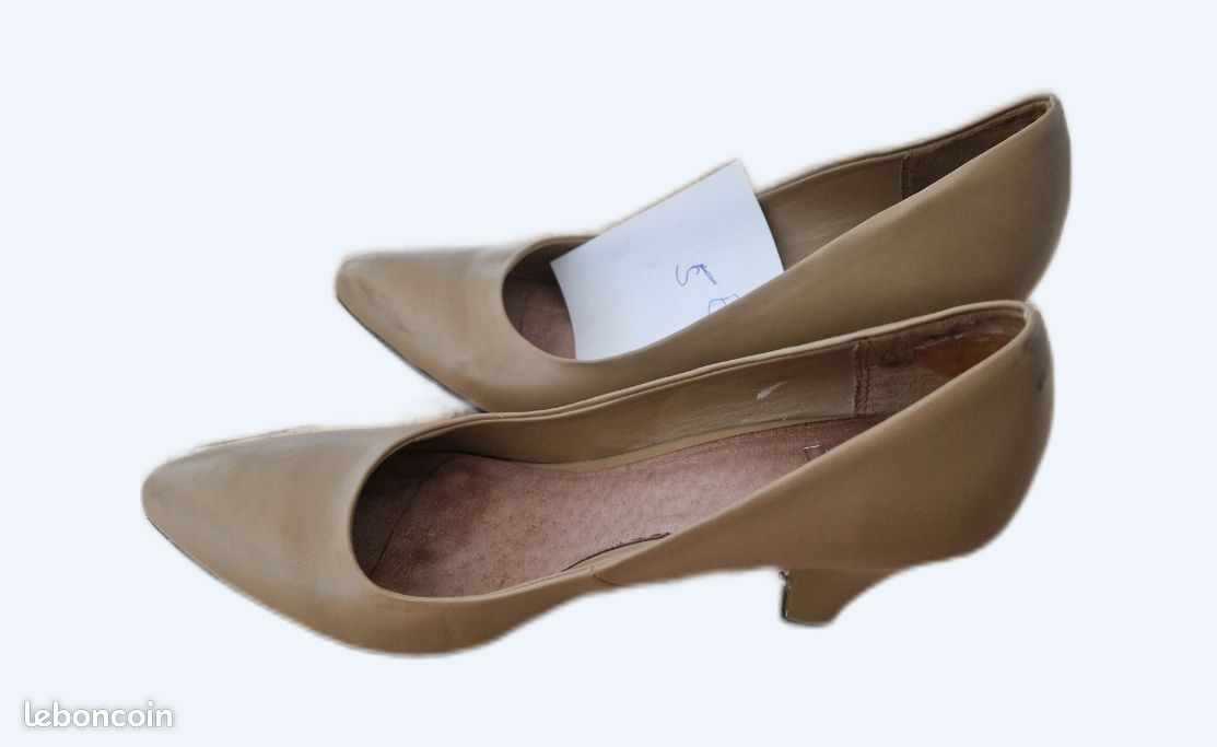 Escarpins Lover 40 - Beige | Hermès France