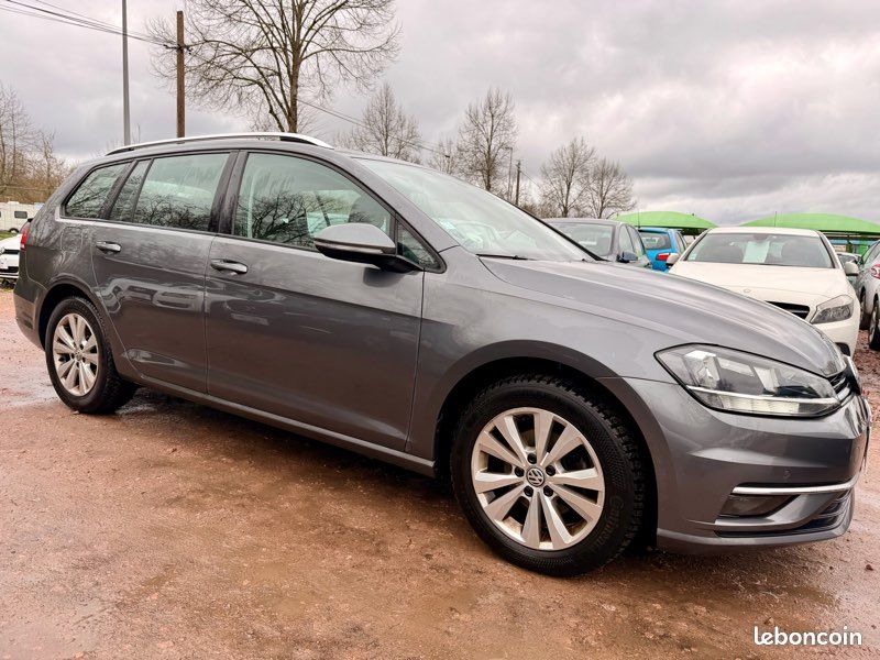 Volkswagen golf vii sw 1.6l tdi 115cv phase 2 boite automatique finition confortline 240.000kms 07/2017 gps bluetooth feux de jour à led (image 2)