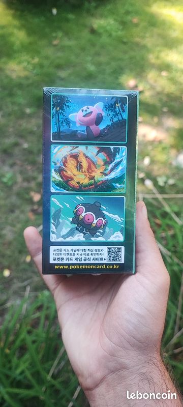 Display pokemon S7r évolution celeste , Corée (image 2)