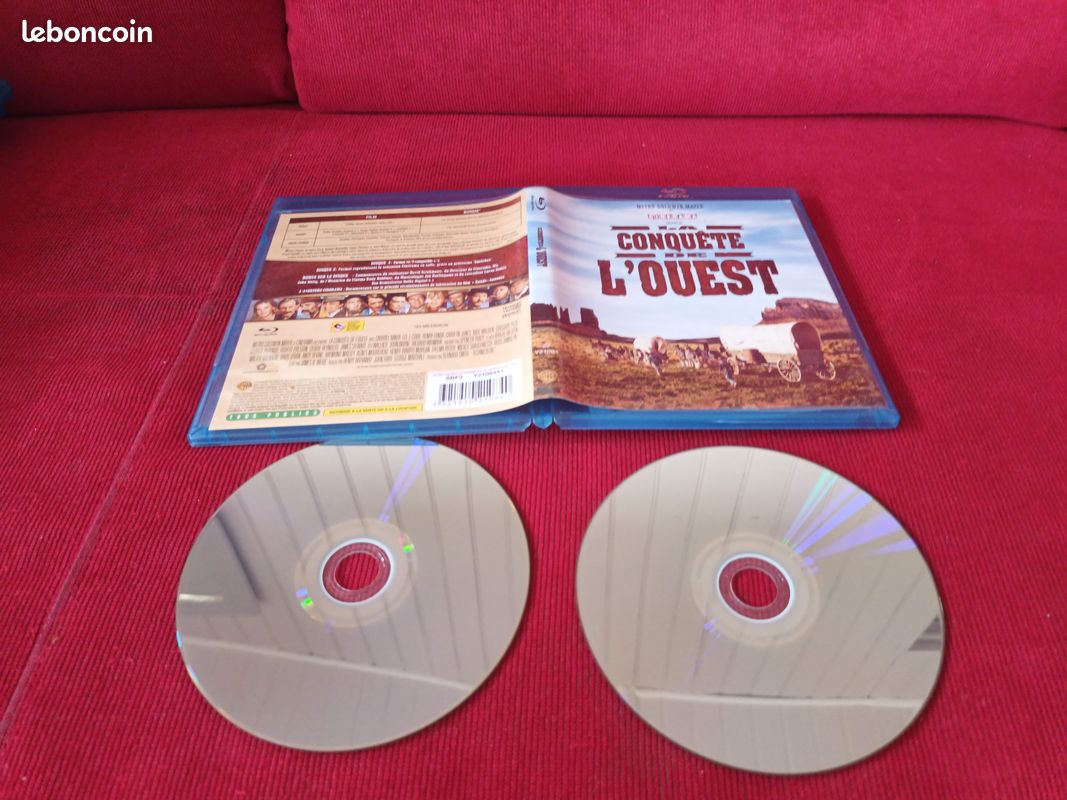 Bluray " la conquete de l ouest" 2 dvd (image 2)