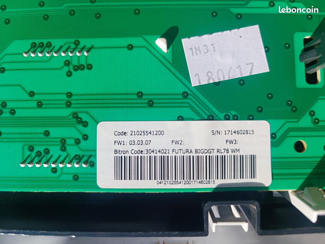 Carte électronique Pour Machine à Laver Hotpoint LB2006TRF - Occasion