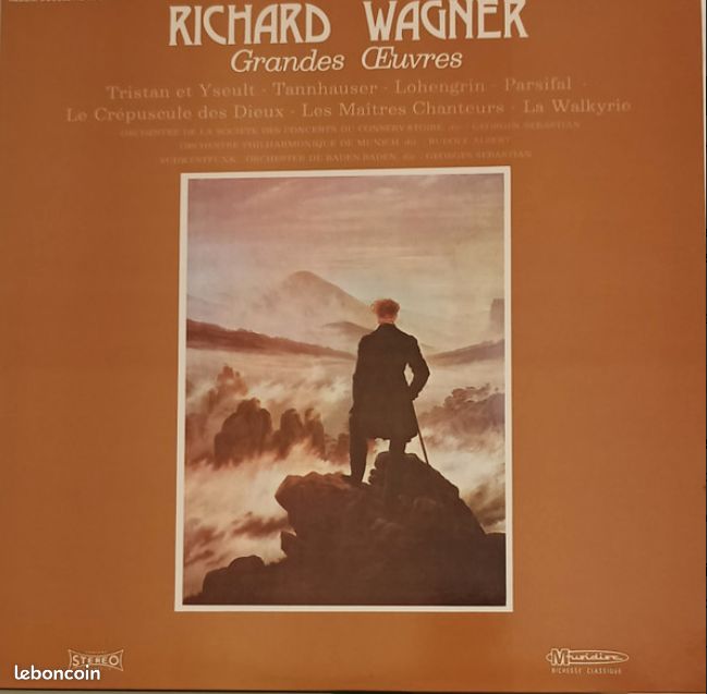 Disque vinyle classique "grandes oeuvres" wagner (image 1)