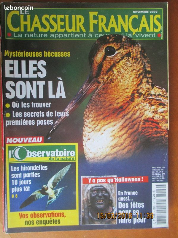 LE CHASSEUR FRANCAIS 1996 1997 2002 Tass-manie75 (image 3)