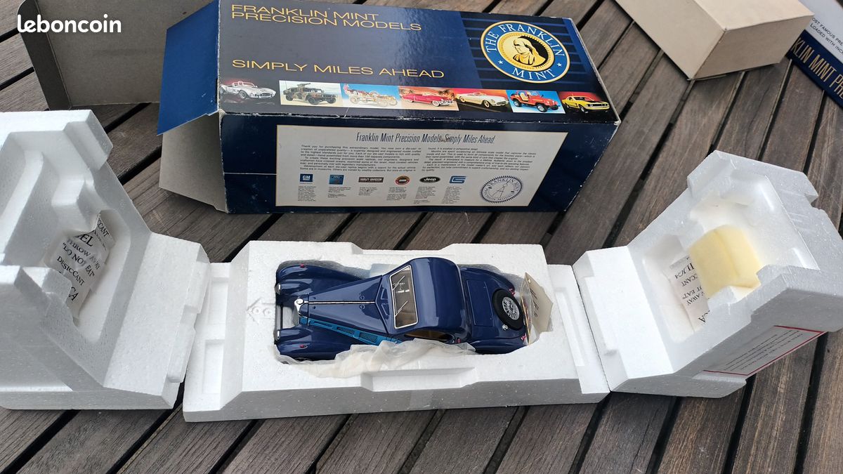 BUGATTI ATALANTE au 1/24ème FRANKLINT MINT