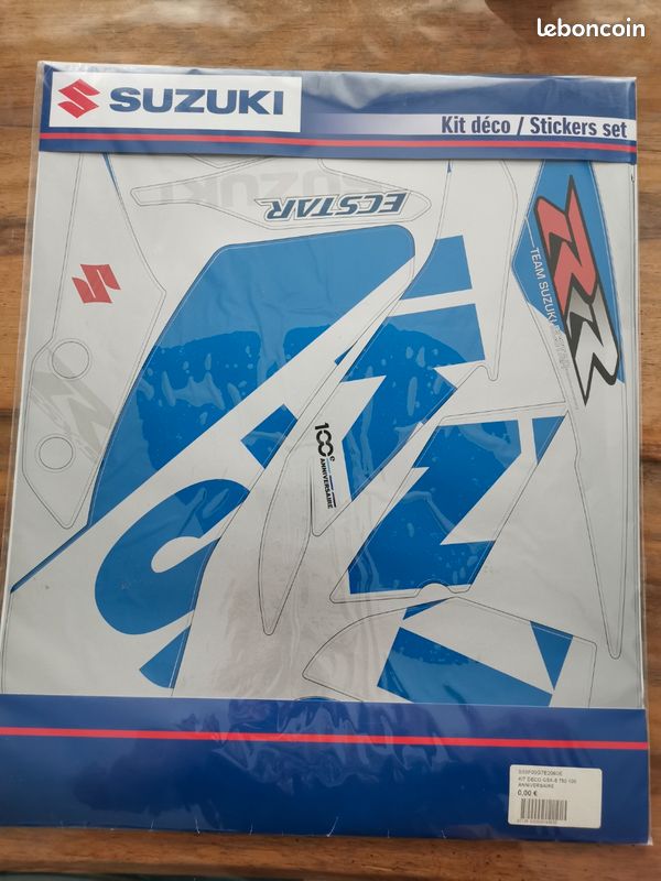 Kit déco stickers RARE Suzuki Gsx-750 MotoGP réplica Ecstar (image 3)