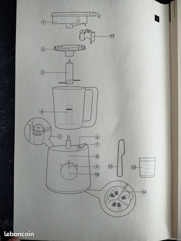 Philips AVENT Cuiseur vapeur mixeur (image 4)