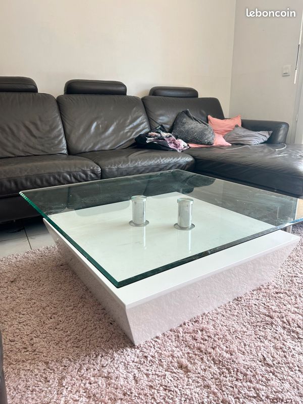 Table basse en verre (image 3)