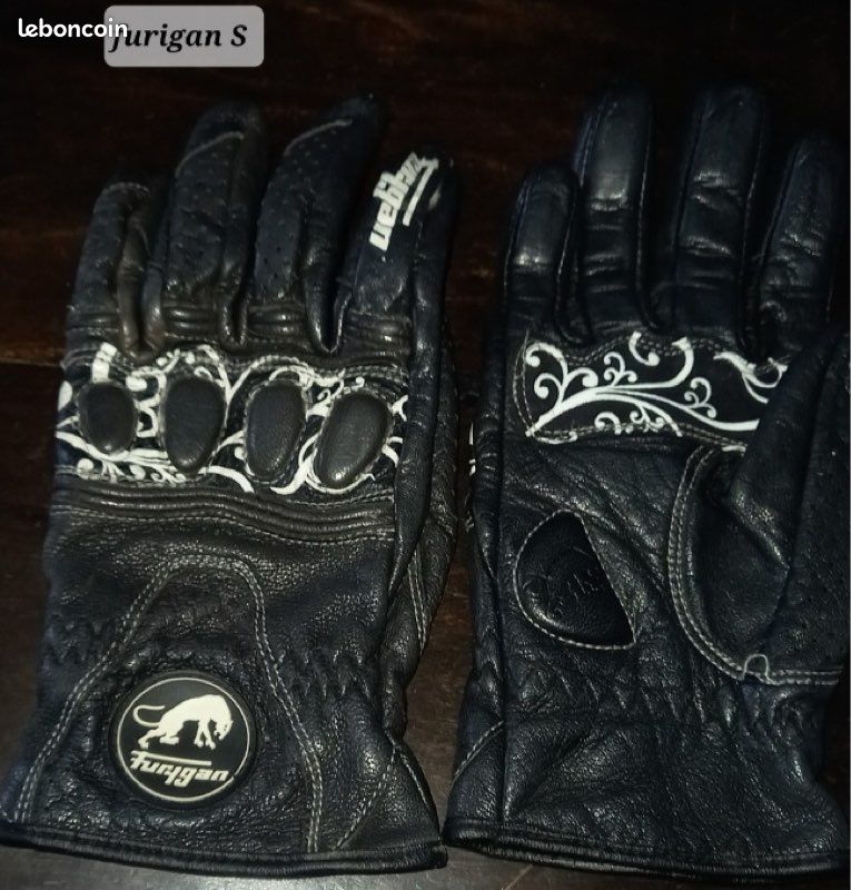Gants cuir furygan lady (image 1)