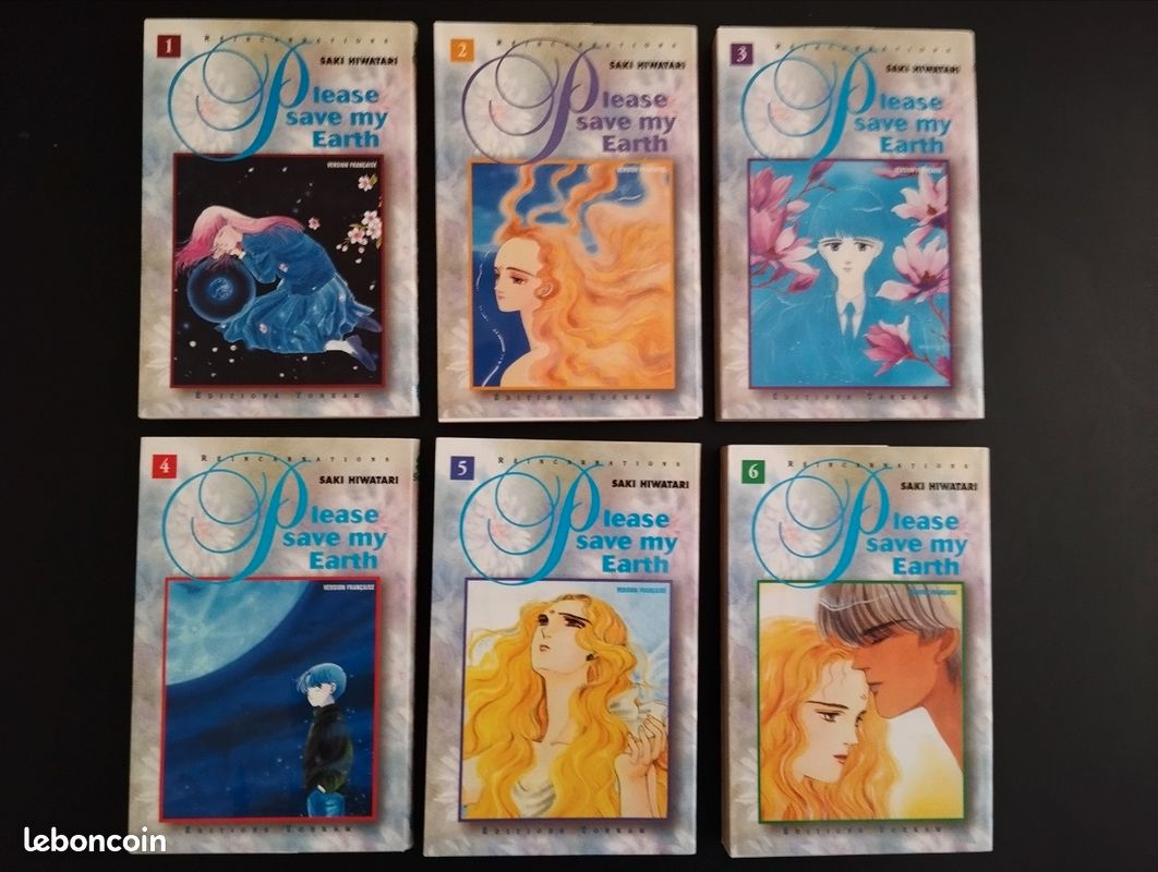 Mangas - Please save my Earth (Intègrale) & Le jeu du hasard - Saki Hiwatari (image 2)