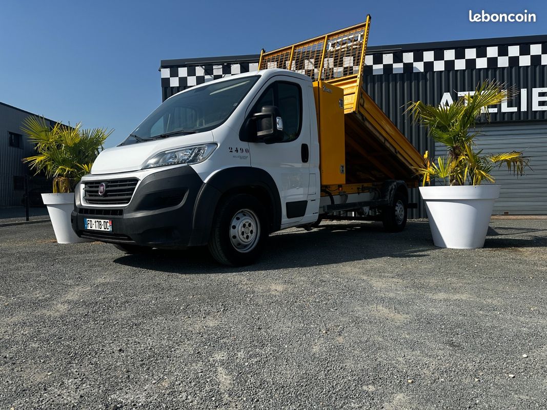 Fiat Ducato Pritsche/Kipper 35 FIAT Ducato 2.3L BENNE GPS TEL ETC...(16 585  HT) (image 39)