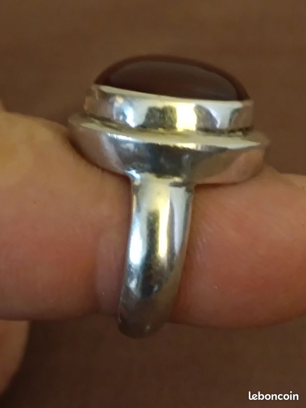 Bague en argent massif (image 5)