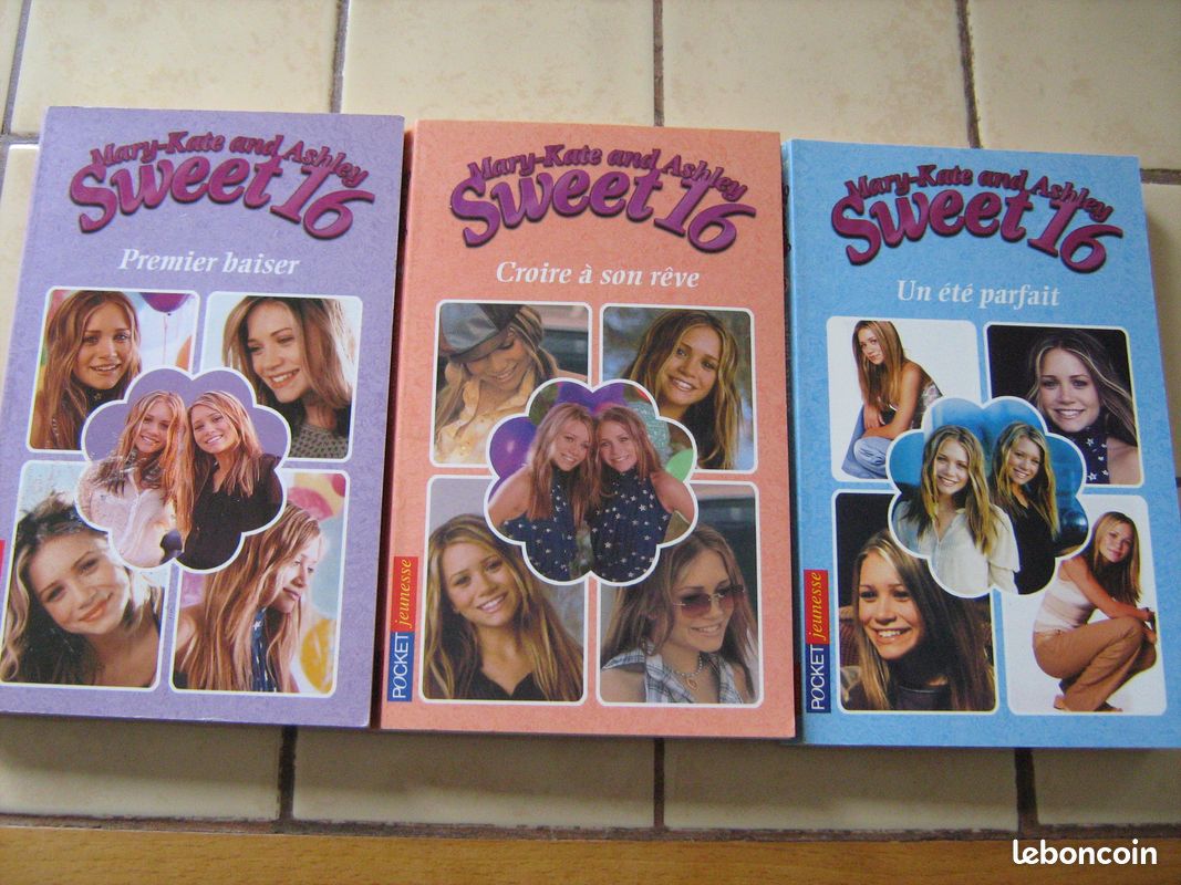 Livres Mary-Kate et Ashley sweet 16 tome 1,2 et 3 (image 1)