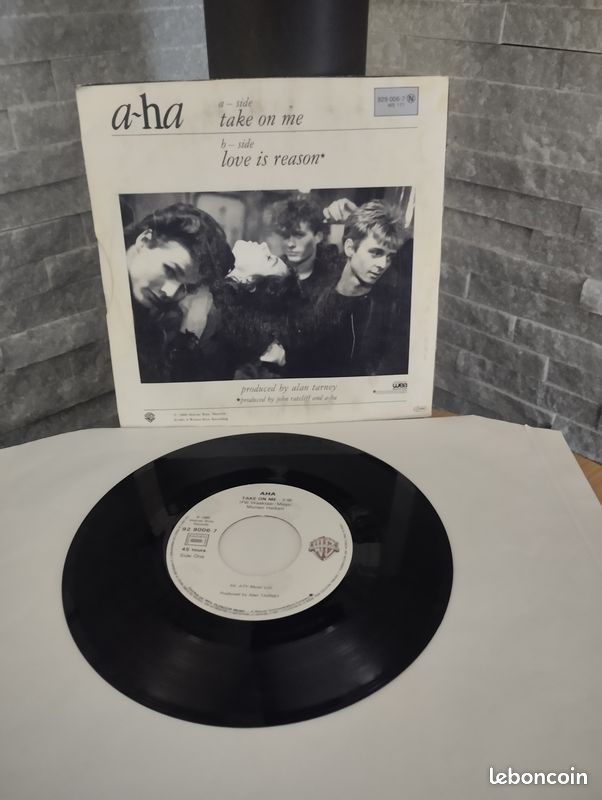 3 Vinyles 45 Tours " A-HA " (image 2)
