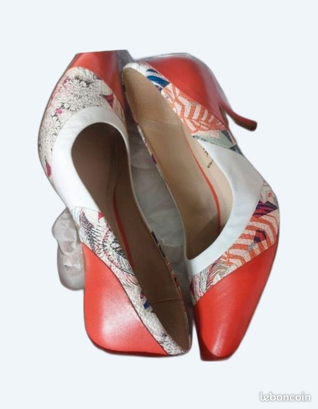 Escarpins Femme Escarpins Multicolores San Marina Chaussure Femme