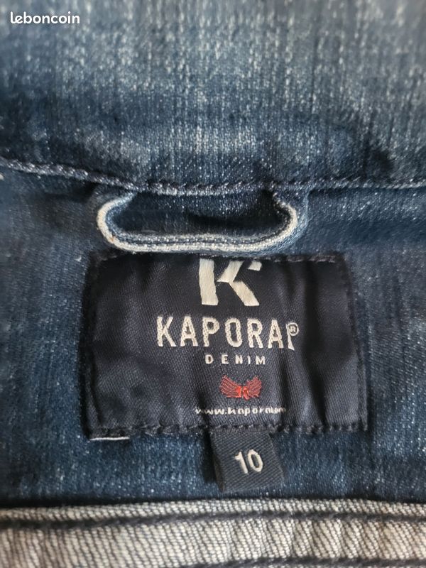 Veste en jean Kaporal 10ans (image 3)