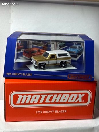 Matchbox Collector 1979 Chevy Blazer Oro E Bianco: 1:64 Con Portiere Apribili - Hot Wheels RLC