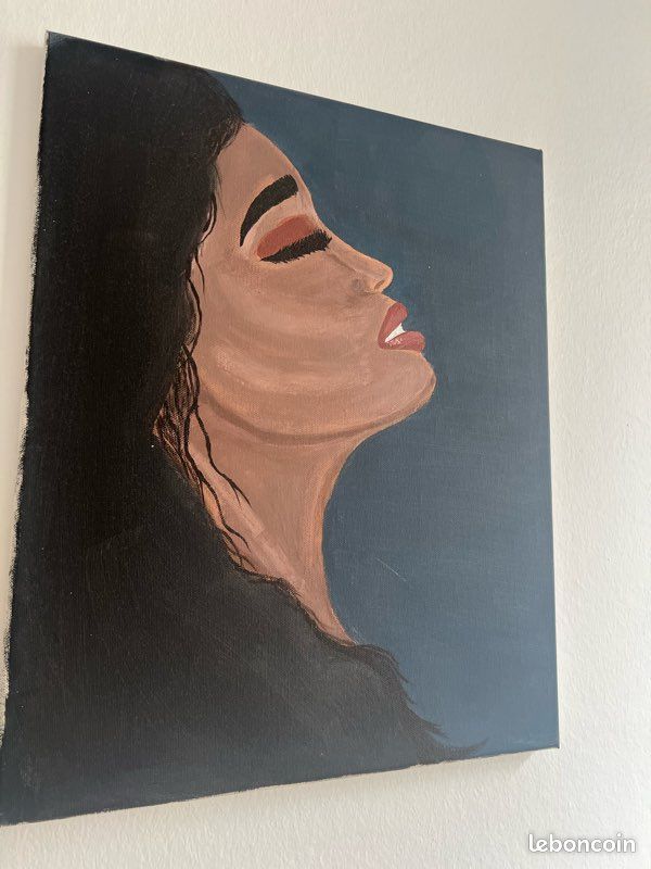 Tableau portrait femme (image 3)
