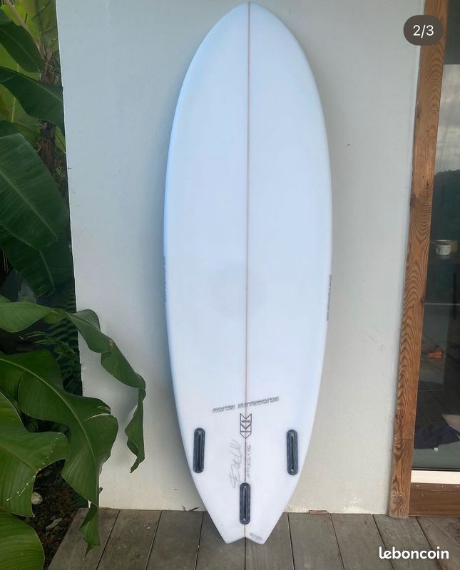 G-skate (copie) 5'6 Markis surfboard - planche custom (image 2)