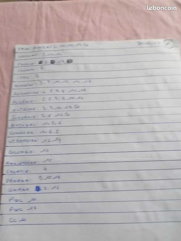 Échange stickers coupe du monde foot 2026. Avec envoi privilégié. A 0',20 cts l unité (image 4)