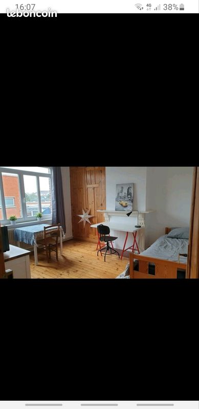 Appartement 2 pièces 21 m² · à Lille · 21 m² · 530 €/mois