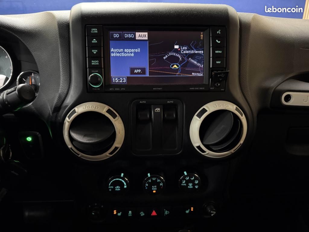 JEEP WRANGLER 2.8 CRD 200 CH BVA Arctic - DECOUVRABLE HARDTOP - IMMAT FRANCE (image 14)