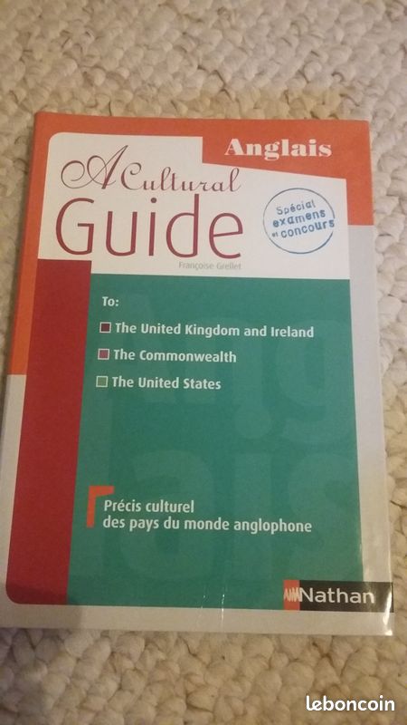 Anglais: a cultural guide (précis de civilisation LLCE) (image 1)