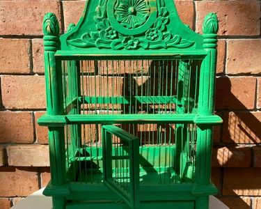 ancienne cage a oiseaux - Antiquités & Art