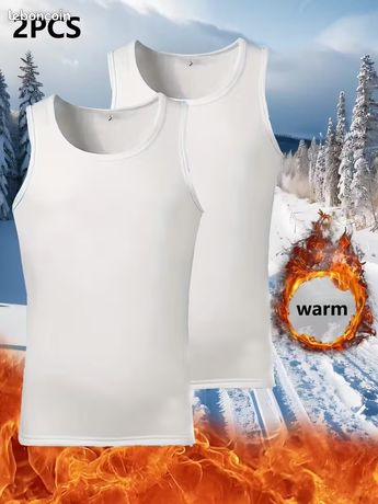 Lot De 2 Débardeurs Thermiques NEXT - Basiques Intemporels - Pour Toute La Famille