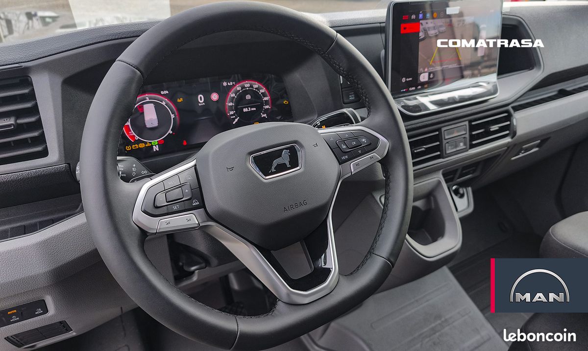 4Motion| 4X4 | 41 658 ht | Man TGE Fourgon 3.180 177ch L4H3 BVA8 | App Connect, Caméra, Keyless... -36% (image 3)