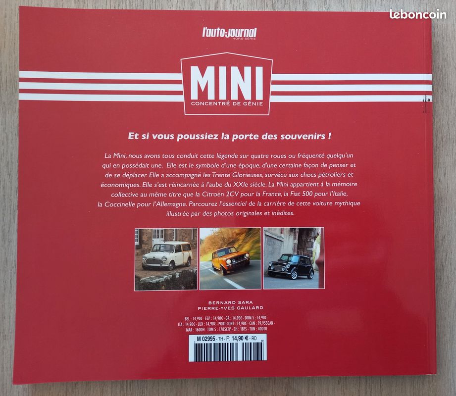 MINI CONCENTRE DE GENIE Hors-Série L'AUTO-JOURNAL AUSTIN MINI COOPER... (image 3)