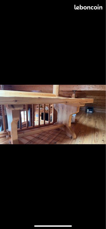 Très belle table monastère en pin massif (image 3)