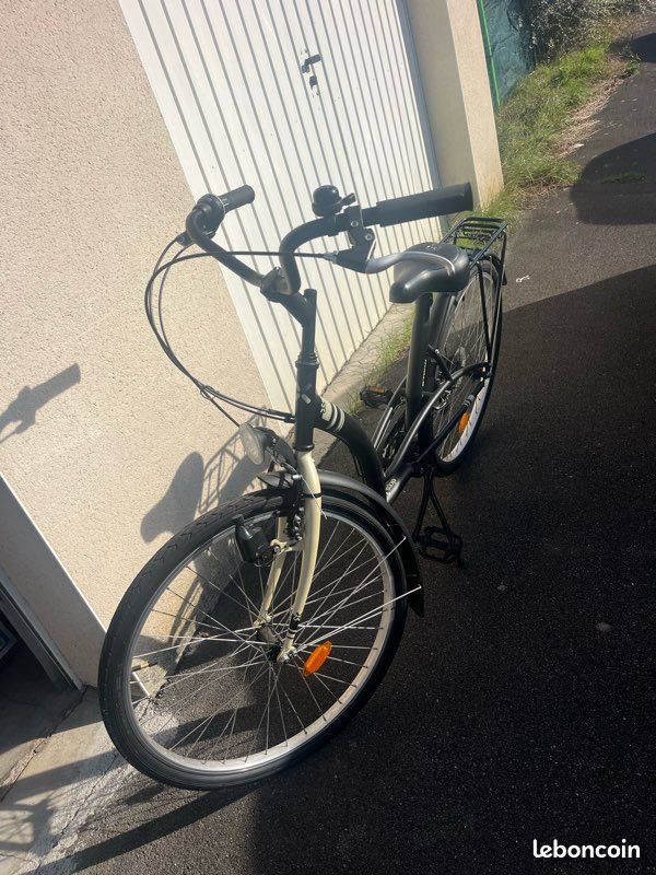 Vélo De Ville Unisexe 28 Pouces Bleu – Bon état, 21 Vitesses