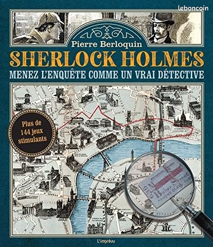 Livre d enquêtes et solutions Sherlock Holmes (image 1)