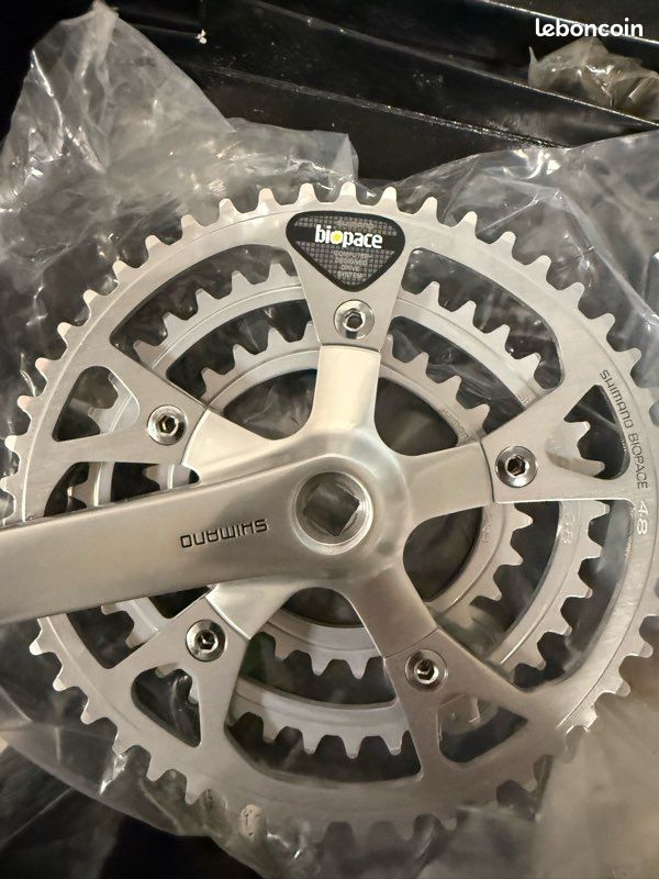 Mini groupe Shimano deoro (manettes + pédalier) (image 6)