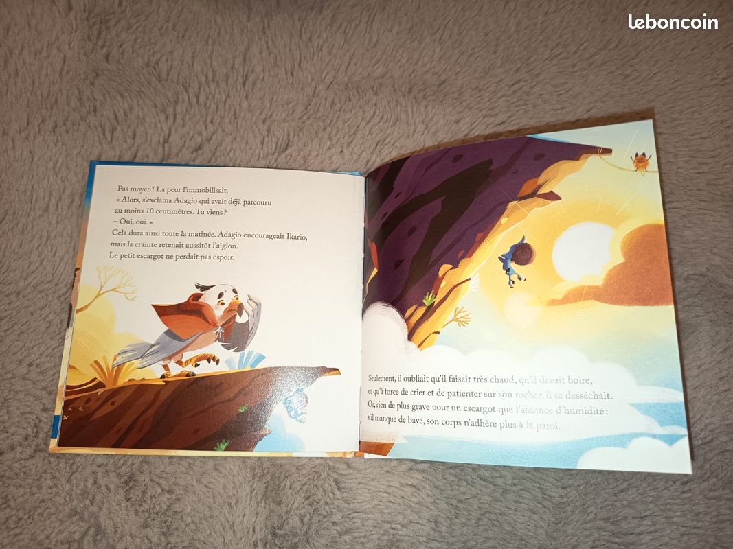 Livre album enfant, L'aigle qui avait le vertige, Éditions Hachette Jeunesse, NEUF (image 2)