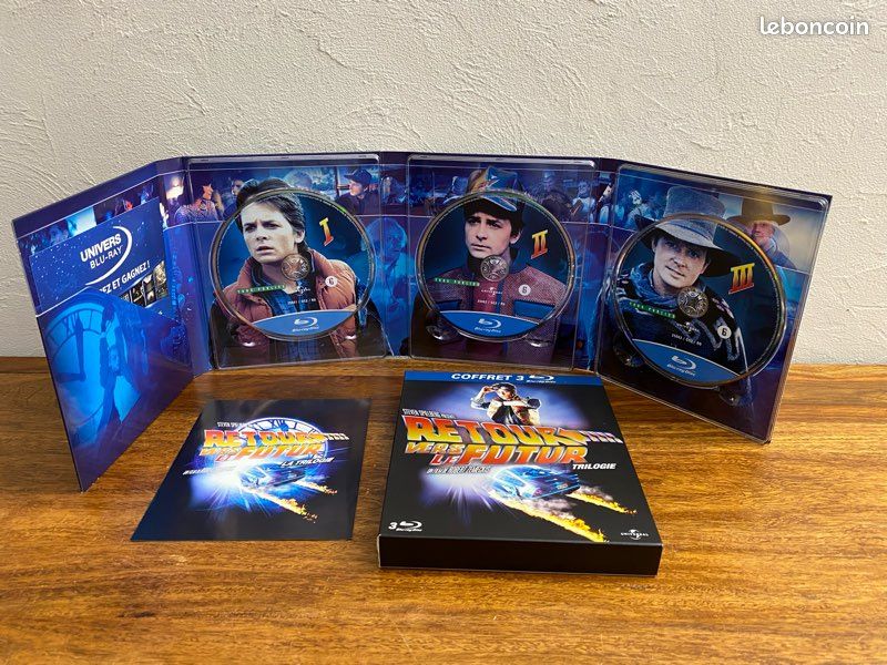 Coffret Trilogie « Retour vers le Futur » en Blu-Ray (image 2)