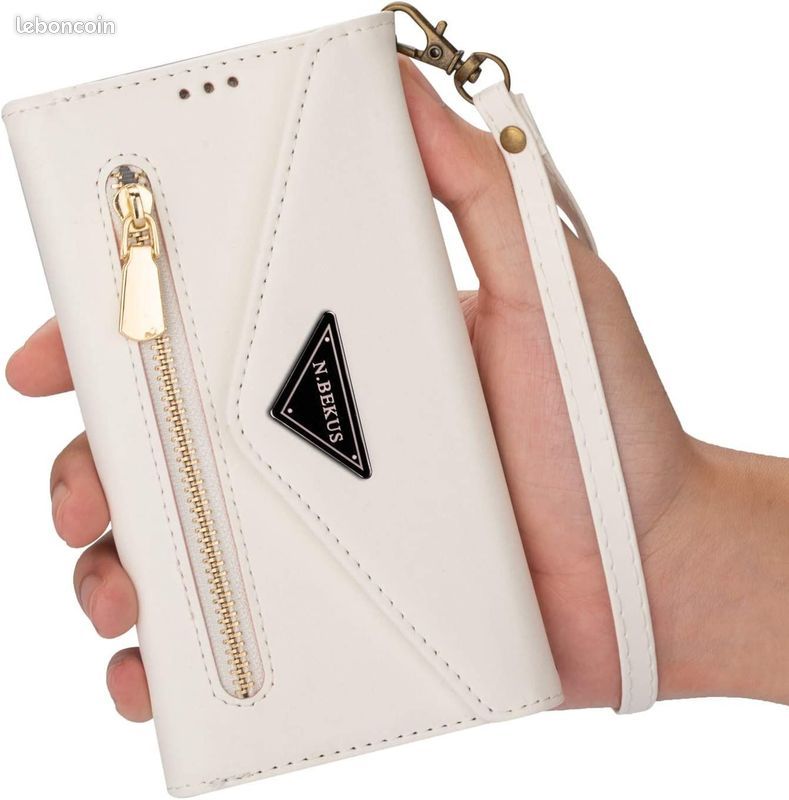 Coque housse portefeuille pour Samsung Galaxy S22 Plus (image 4)