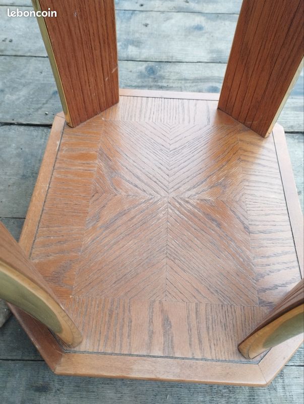 Table basse bois verre (image 6)