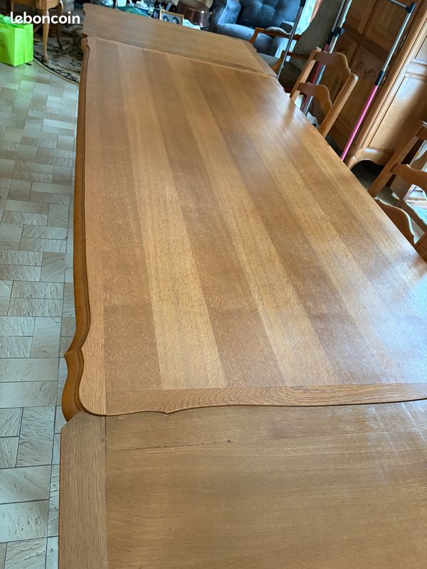 Élégante table salle à manger 6-12 pers (image 3)