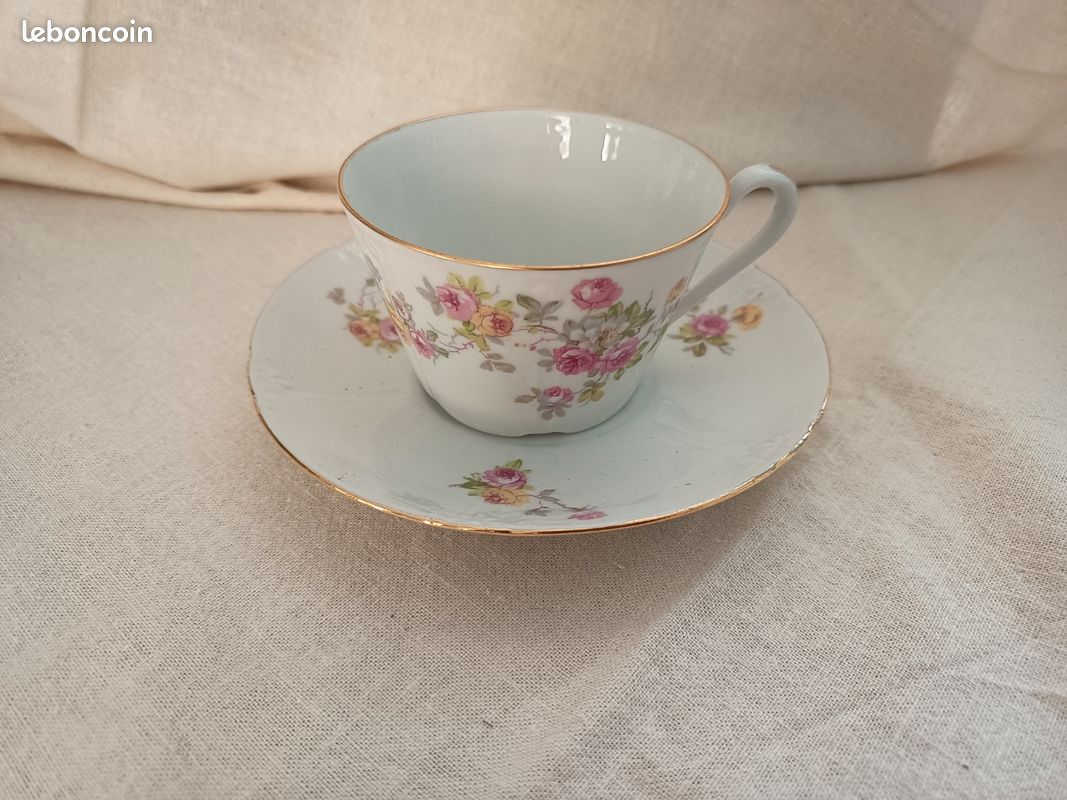 Service complet café porcelaine Bernardaud (image 8)