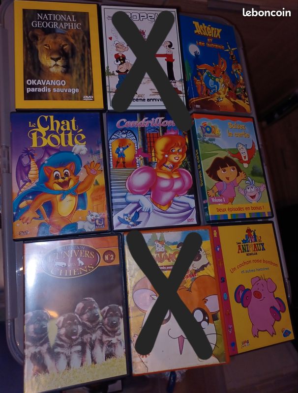 Dvd dessins animés (image 1)