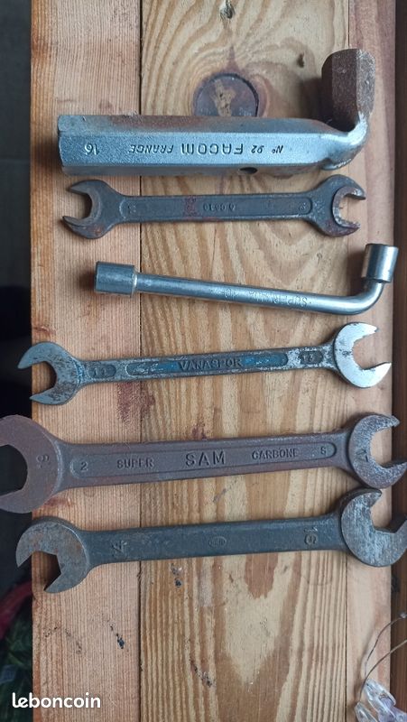 Lot D’outils Facom – Occasion, Garantie à Vie, Fabrication Française, Acier Argenté