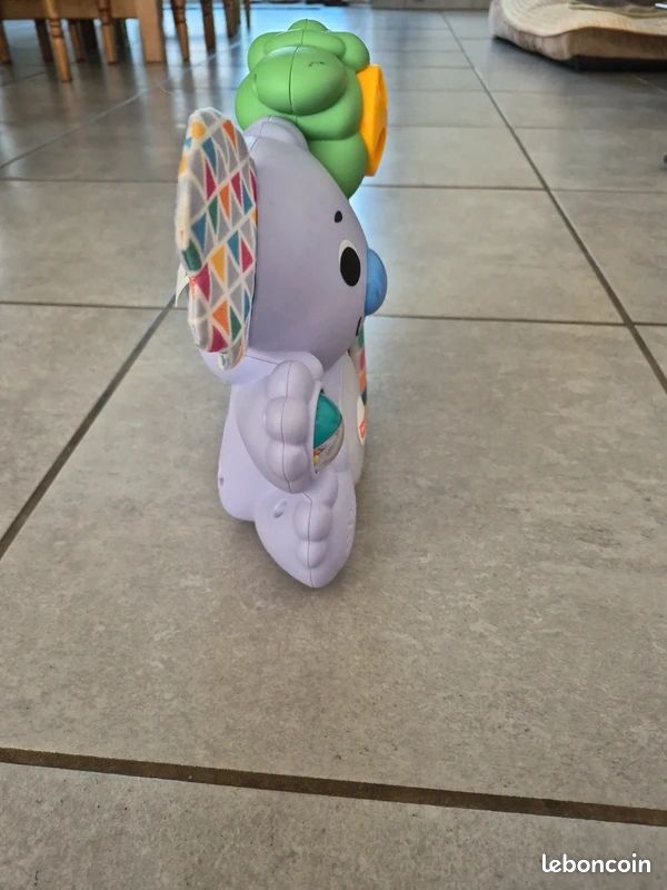 Jouet d'Éveil Bébé « Koala avec Boule » 8cm Vert