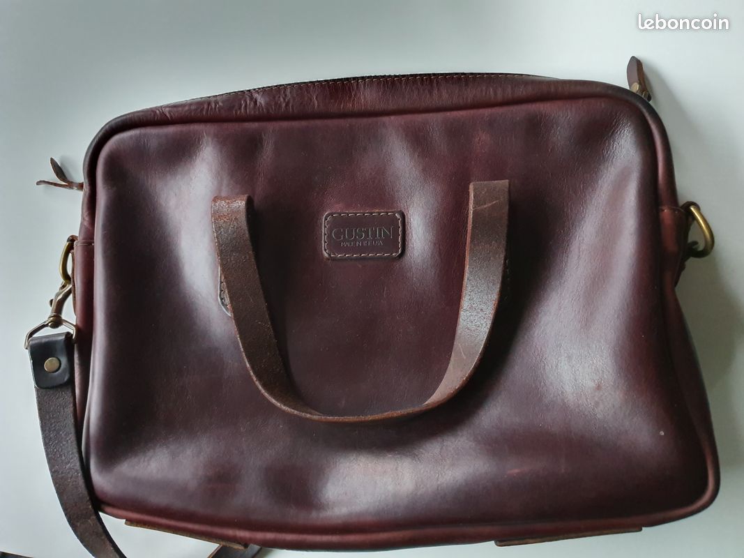 Gustin Horween Briefcase Sac Cuir Horween Gustin Accessoires Bagagerie
