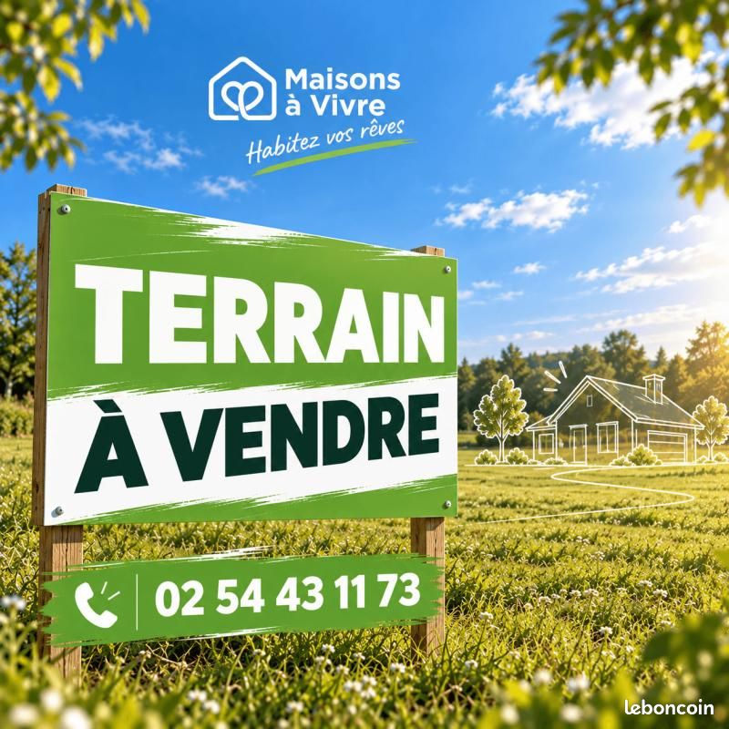 Terrain 500 m² Manthelan · 39 500 €