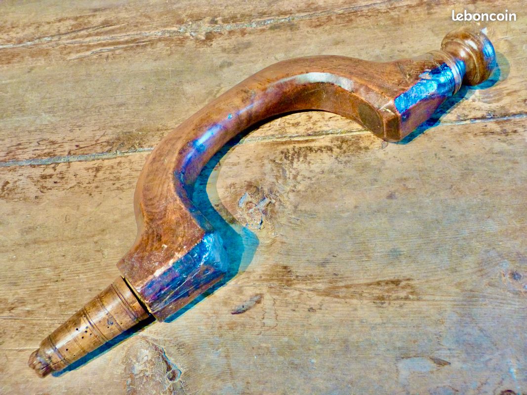 Ancien Vilebrequin D'époque - Outil De Menuisier, Pièce Déco Ou Collection Vintage