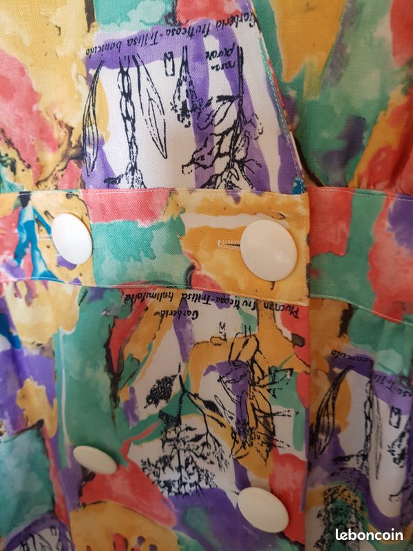 Robe imprimée chic T44 (image 3)