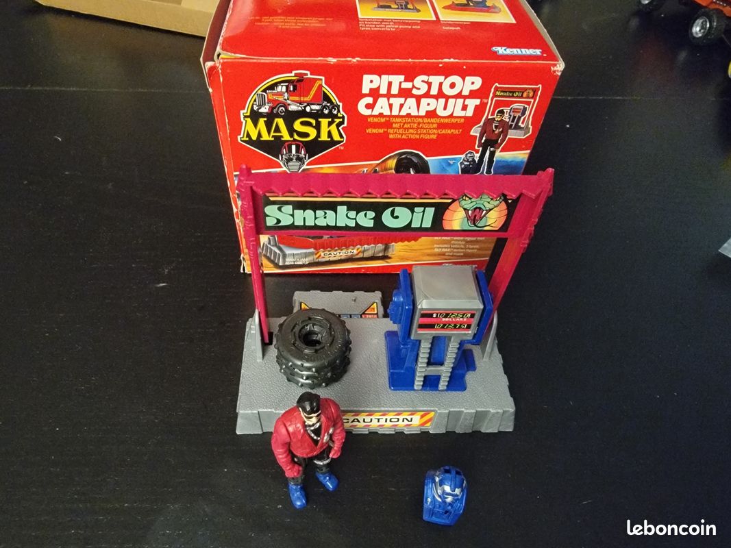 M.A.S.K. Kenner Pit-Stop Catapult en boîte 100% original (image 5)